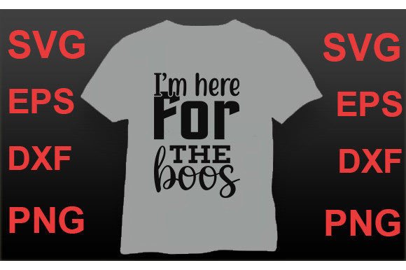Download HALLOWEN SVG Design, I`m for the Boos - Hallowen svg Collection