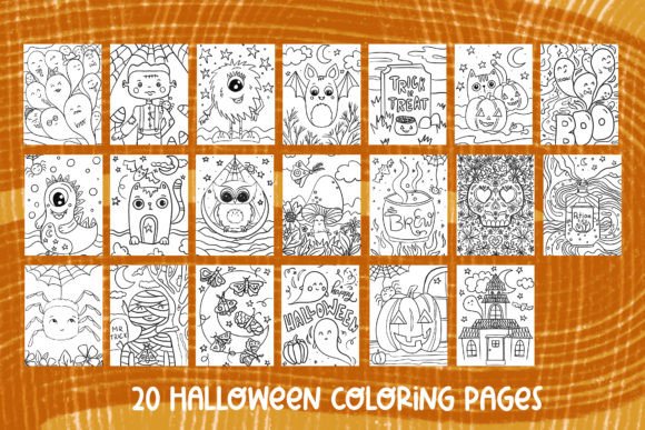 Download Cute Halloween Printable Coloring Act - Halloween printable Collection